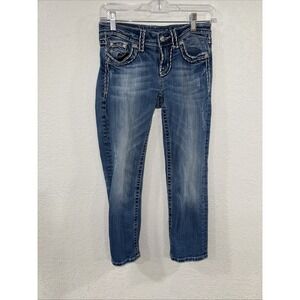 Miss Me Signature Sz 25 Easy Capri Skinny Jeans